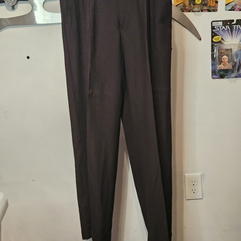 Elegant Black Men's Dress Trousers